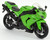 New-Ray 1:12 Motorcycle 2006 Kawasaki Zx-10R- Sport Bike, Green