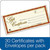 Adams Gift Certificates, Laser/Inkjet Compatible, 3-Up, 30 per Pack with Envelopes (GFTLZ),White