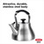 OXO 1479500 Good Grips Classic Tea Kettle, Brushed Stainless