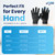 Touch Screen Gloves for Men & Women - Full Hand 10-Finger Touch Gaming Gloves for Optimal Experience, Anti-Slip Palm Winter Gloves for Phones Grip, Driving, Cycling & Outdoor Activities, Medium.