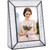 Clear Glass Picture Frame 5x7 Vertical Photo Display Desk or Tabletop Vintage Home Décor Family Wedding Anniversary Engagement Graduation Baby Gift J Devlin Pic 126 Series