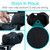 Vive Upright Walker Forearm Pads For Seniors (2 Pcs) - Foam Lightweight Armrest Cover - Stand up, Tall Upwalker Accessories - Soft, Comfortable Rest For Arms, Machine Washable - Nonslip Bottom (Black) Vive Upright Walker Forearm Pads For Seniors (2 Pcs) - Foam Lightweight Armrest Cover - Stand up, Tall Upwalker Accessories - Soft, Comfortable Rest For Arms, Machine Washable - Nonslip Bottom (Black)