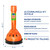 Super ASCO Plunger, Spring Sink Drainer, Double Action: Suction and Compression, Spring Plunger with Durable PVC Handle, Colour: Orange, Indestructible Plunger, Art. 101