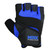 MRX Weight Lifting Gloves Blue Pro Series Gym Workout Training Bodybuilding Fitness Gloves (Medium)