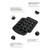 Kaiser Cake pop pan Creativ for 12 pcs, 30.2 x 5 x 2 cm, Black