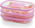 Snips Stackable Sliced Meat and Cheese Storage Container