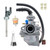 Cylinman Carburetor Fit for Honda Honda NC50 NC 50 Express 1977-1981 With Fuel Valve Petcock Switch Replace for ED-1CB71