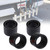 HWIMARINE Fishing Rod Holder Tube Insert Protector for Boat Kayak Marine Bait Board Replacement Accessories, Fit 2" Cap Tube(50mm-51mm),4 Pcs (Black)