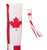 Madrona Brands Canada Flag Windsock | Durable Outdoor Hanging Decoration | Yard, Garden, Patio, Deck and More | 48 Inch