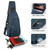 TITECOUGO Small Sling Bag Lightweight Crossbody Bag for Women Men Hiking Backpack Travel Shoulder Bags Chest Daypack for Gym Work Casual Cycling Sports Z1-canvas, Dark Blue