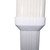 VYH 3x4 to 2x3 Gutter Downspout, Downspout to Downspout Adapter (White 1 Pack)
