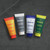 Mando Mini Body Wash - 24 Hour Odor Control - Removes Odor Better than Soap - 1.5 Ounce Tubes (Pack of 4, in 4 scents: Bourbon Leather, Pro Sport, Mt Fuji, Unscented)