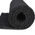 tonchean Black Rubber Mulch 94in x23.6in Recycled Rubber Mulch Mat Roll Natural Looking Permanent Rubber Mulch Edging Border for Garden, Landscaping Outdoor