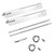 Grill Repair Parts for Charbroil Performance 2 Burner 463625217 463625219 463673519 463673517 463275517 Grill, G470-5200-W1 Heat Plates G470-0004-W1 Burner for char-broil 463625217 Replacement Parts