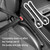 2PCS Upgrade Car Seat Gap Filler with Phone Holder,Multi-Function Car Side Seat Gap Filler for Avoiding Things Falling,Universal Car Seat Organizer Car Accessories Interior for Women/Men(Black)
