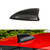 JSWAN Carbon Fiber Car Roof Shark Fin Antenna Base Cover Trim for 11th Gen Civic Hatchback Type r FL5 Typer Roof Aerial Radio Signal Base Exterior Accessories (Bright Black)
