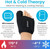 Arctic Flex Foot Ice Pack (Pair) Toe Wrap for Bunion, Plantar Fasciitis, Hallux Valgus, Gout, Swelling & Injuries - Cold & Heat Gel Therapy for Joint Pain Relief & Feet Recovery - Reusable Compression