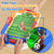Mini Foosball Game 2025 New Tabletop Football Soccer Pinball for Indoor & Outdoor Play | Desktop Sport Board Game for Adults Kids & Family | Perfect for Home Entertainment & Parties