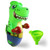 JOYIN Inflatable T-Rex Dinosaur Bopper 47 Inches, Bop Bag Inflatable Punching Toy, Kids Punching Bag with Bounce-Back Action