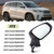 Lqito Right Passenger Side Mirror Compatible With 2020 2021 2022 2023 2024 2025 Toyota Highlander With Manual Folding Power Glass Heated Turn Signal Blind Spot White Replace#87910-0E370(7Pins)
