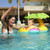 SwimWays Sun Canopy Baby Boat - Island