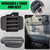 ANMOSVO Center Console Cover for Hyundai Palisade 2026 2025 2024 2023 2022 2021 2020 - Armrest Pad with Storage Pockets for 2020-2026 Hyundai Palisade Accessories (Not for Double Top Console Lid)