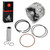 285cc Top End Piston & Ring Kit 0.25mm Oversize Bore Compatible with YAMAHA Golf Cart G2 G5 G8 G9 1985-1995 G11 1993-1194