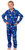 INTIMO The Polar Express Christmas AOP Icons Sleepwear Button-Up Coat Front Kids 2-Piece Pajama Set Boys Girls (10/12)