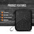 MIFOGE Kalimba Thumb Piano 17 Keys with Mahogany Wood,Mbira,Finger Piano Builts-in Waterproof Protective Box, Easy to Learn Portable Musical Instrument,Gift for Beginners (Mahogany)