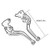 FXCNC CNC Aluminum Short Adjustable Brake Clutch Levers Compatible with YFM700 Raptor 700 R 2008-2022, YFZ450 YFZ450R YFZ450X 2008-2020, YFM250 Raptor 2008-2013, Raptor 250R 2011