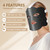 Hottoerak Red Light Mask, 660nm Red Light and 850nm Near Infrared LED Face Light, Timer and Scale Settings, Travel and Home Use
