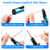 Uolor 3-Speed Cordless Mini Drill Pen, Rechargeable DIY Electric Hand Drill with 10 Small Drill Bits, Micro Drill Set for Jewelry Making Stone Plastic Resin Keychains