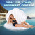 Triumpeek Inflatable Seashell Pool Float, Blow Up Giant Clam Floatie with 8" Pearl Ball, Shell Pool Floating Ride On Raft Chair for Swimming Pool Summer Beach Party