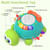 KaeoHye Musical Turtle Baby Toys 6-12 Months，Baby Crawling Toys for 12-18 Months,Early Learning Toy with Light&Sound，Tummy Time Toys Gifts for 3-6 4 5 7 8 9-12 18 Month Boy Girl（Green）