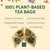 VAHDAM, Assorted Herbal Tea Variety Pck (6 Variants, 36 Tea Bags) Caffeine Free, Gluten Free, Non GMO | Eco Friendly Long Leaf Pyramid Tea Bags I Christmas Tea Gift Sets