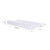SUQ I OME Slim Sleeper-Gel Thin Memory Foam Pillow for Sleeping,Contour Thin & Low Cervical Profile,for Neck Pain, Stomacher, Back and Side Sleeper，Soft (23.6x13.7x2.4/1.9 inch, White)