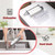 Meat Tenderizer Attachment for Kitchenaid Stand Mixers, 3 Adjustable Thickness, Meat Tenderizer Machine with Transparent Cover, Meat Cuber Accessories for Kitchen aid, Dishwasher Safe