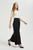 Tronjori Women High Waist Casual Wide Leg Long Palazzo Pants Trousers Regular Size(L, Black)