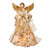Kurt Adler 16-Inch Ivory/Gold Angel Tree Topper