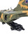Toy Essentials Large Military 21-Inch Cargo Plane C130 Bomber Combat Air Force with Working Doors 20 Bombs and 12 Military Army Vehicles