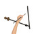 Detachable Mahl Stick (33″) with Clamp Base Stand for Steadying Painter Hand Adjustable Length, Artist Hand Rest for Painting, Anti-Smudge Support, Oil, Acrylic & Watercolor Painting Tool