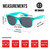UV Protection Sunglasses Men & Women – Lightweight & Durable Unisex 80’s Retro Shades with Flexible Hinges, Bulk 10-Pack