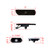 Smoked Lens 2 Front Fender Lamps + 2 Rear Bumper Side Marker Light Compatible with Volkswagen VW Jetta MK4 Golf 1999-2003