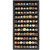 DisplayGifts Military Challenge Coin Display Case Poker Chips Holder Wall Cabinet Showcase Rack Black Finish 29" H X 16" W Compatible with Army Navy Air Force Marine Corps Challenge Coins