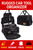 MOSSA Patrol Bag Law Enforcement, Car Front Seat Organizer with Cup Holders, Water Resistant Police Gear Duty Bag, Fits Vehicle Passenger Seat