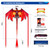 SGftre Complete Kite with Handle, Line & Accessories,Easy to Fly for Kids & Adults, Perfect for Beach, Park, Family Outdoor Activities (Speed Dragon Red, 1)