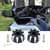 Spyder Bar End Caps 1 Pair Bar End Cap with Screws for Can Am Spyder F3 RT ST 2015 2016 2017 2018-2023 Accessories Aluminum Hand Grip End Cap Black