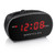 Westclox Simple Digital Alarm Clock LED Display Easy to Operate (Single Alarm)