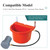 WFCYX 10 Pcs Rubber Grommet SW8, Fit for Little-Giant SW25CKIT Float Assembly Complete, Fit Duramate Automatic Water Bucket FW16, Automatic Poultry Waterer 166386 & Automatic Stock Waterer 88SW, 88ESW