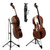 WHELPAW Cello Stand with Bow Hook - Adjustable, Sturdy Support for All Size Cellos - Quick-Fold Design & Non-Slip Base